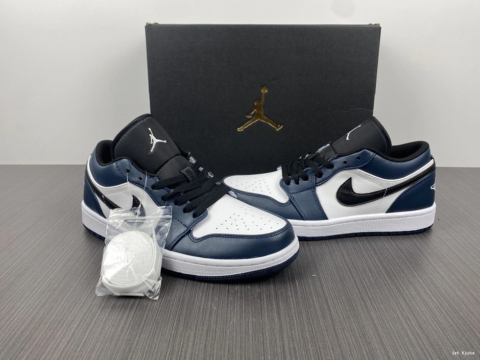 Dark Teal - Jordan 1 Low 553558-411 1109